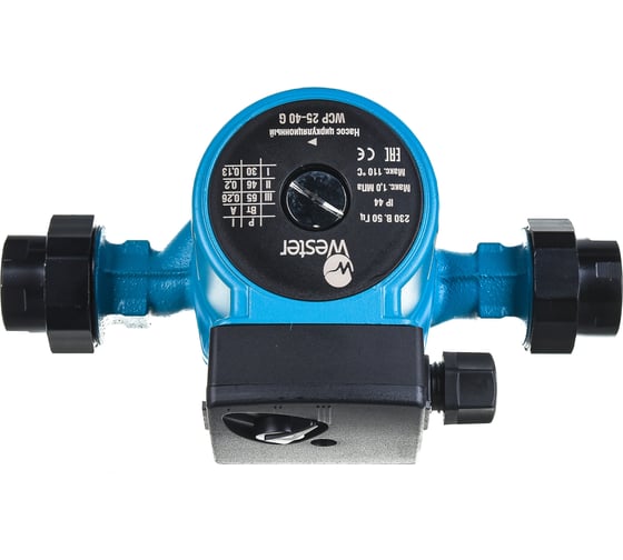 Изображение товара Циркуляционный насос Wester WCP 25-40G с гайками 0-18-0010