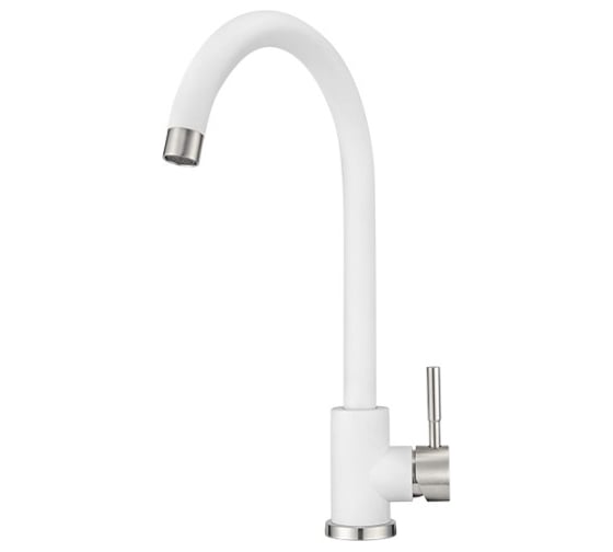 Изображение товара Смеситель для кухни GRANULA ST-4031 белый