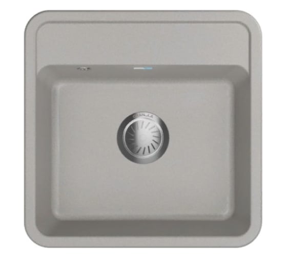 Изображение товара Кухонная мойка GRANULA стандарт кварц ST-5001 базальт