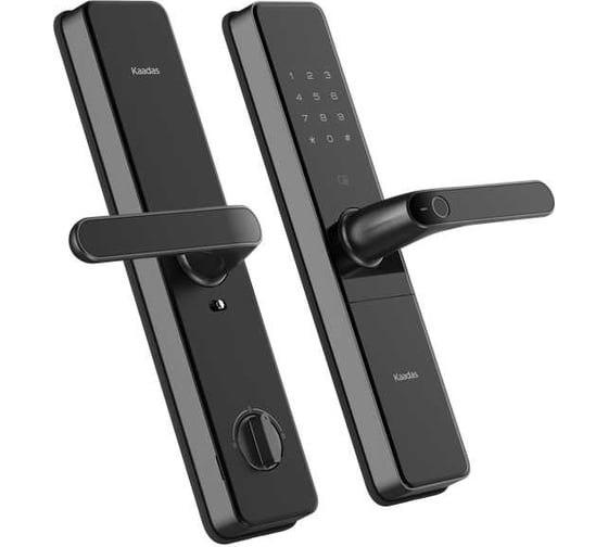 Изображение товара Электронный дверной замок KAADAS S500-С5+ с монтажным комплектом (90-120мм) черный УТ-00003945