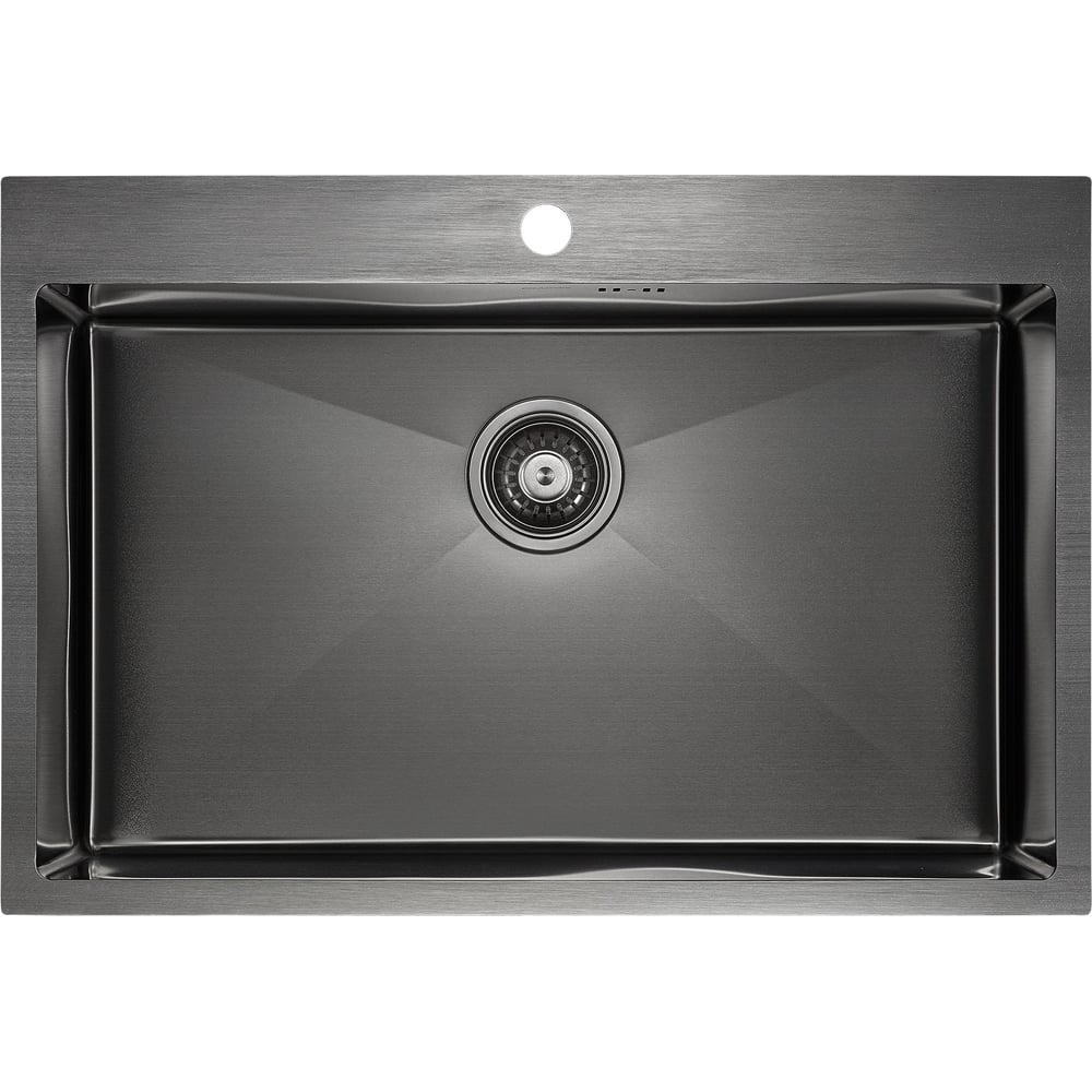 Изображение товара Кухонная мойка Paulmark KRONER 75 из нержавеющей стали 750х510 мм