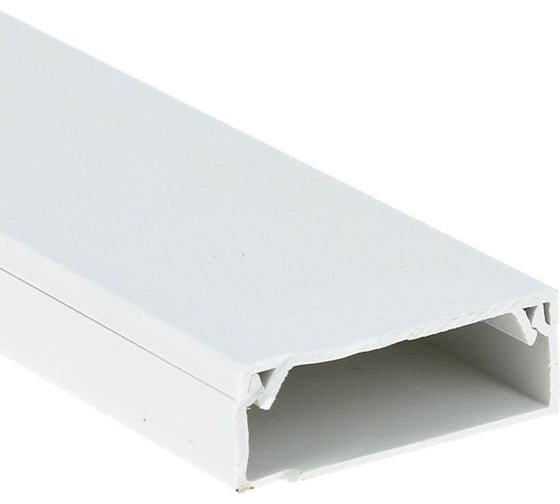 Изображение товара Кабельный канал EKF (100x40) (8 м) белый (4 шт. по 2 метра) kk-100-40