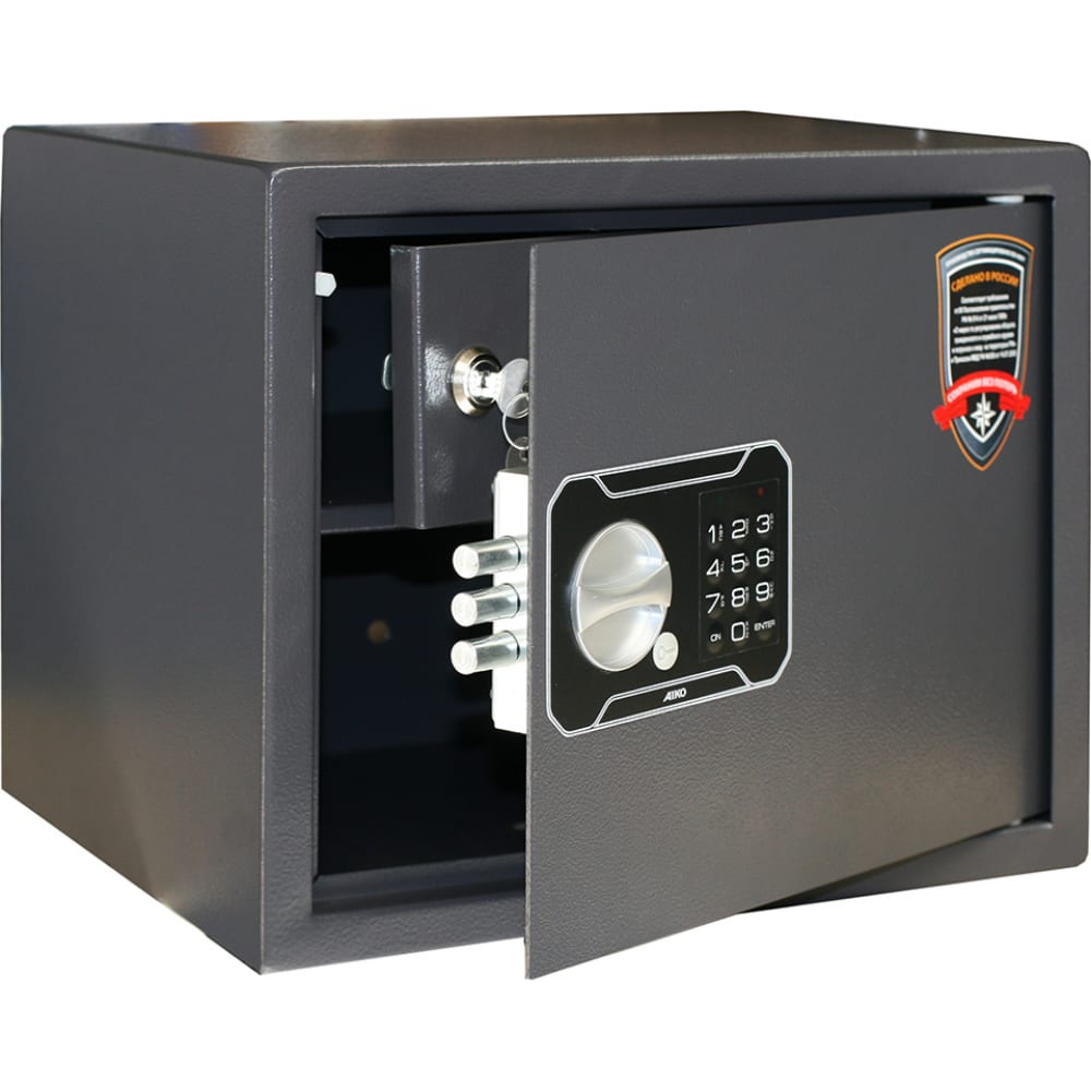 Сейф AIKO умный электронный сейф со сканером отпечатка пальца xiaomi crmcr smart bedside safe box grey hs50