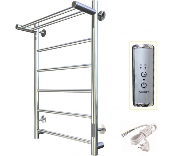 Изображение товара Полотенцесушитель Тругор Аспект Пэк сп 1 П 80x40, с полкой, 32 мм 00271834