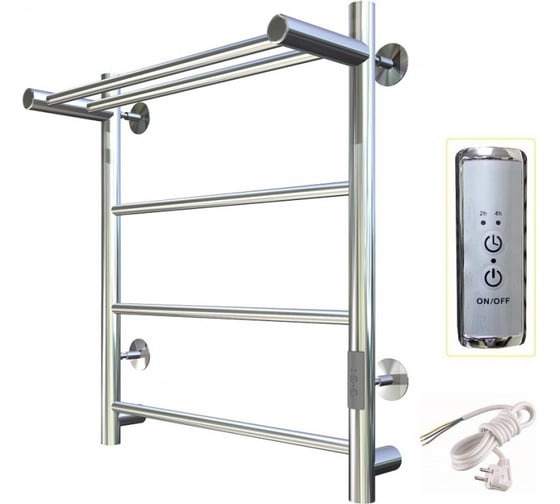 Изображение товара Полотенцесушитель Тругор Аспект Пэк сп 1 П 60x40, с полкой, 32 мм 00271832