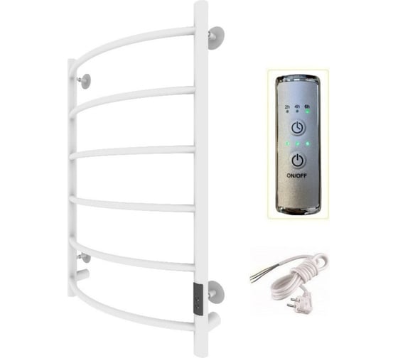 Изображение товара Полотенцесушитель Тругор Пэк сп 5 80x50, белый матовый ВГП 00292148