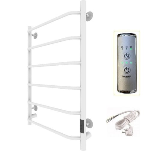 Изображение товара Полотенцесушитель Тругор Пэк сп 6 80x50, белый матовый ВГП 00292150