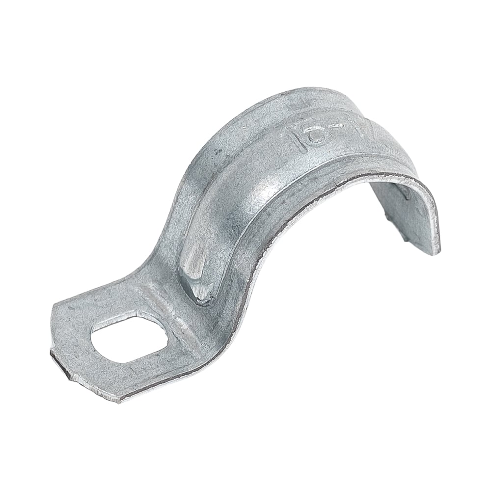 Изображение товара Однолапковая скоба ГОФРОМАТИК Со16-17 для крепления кабелей 100 шт.