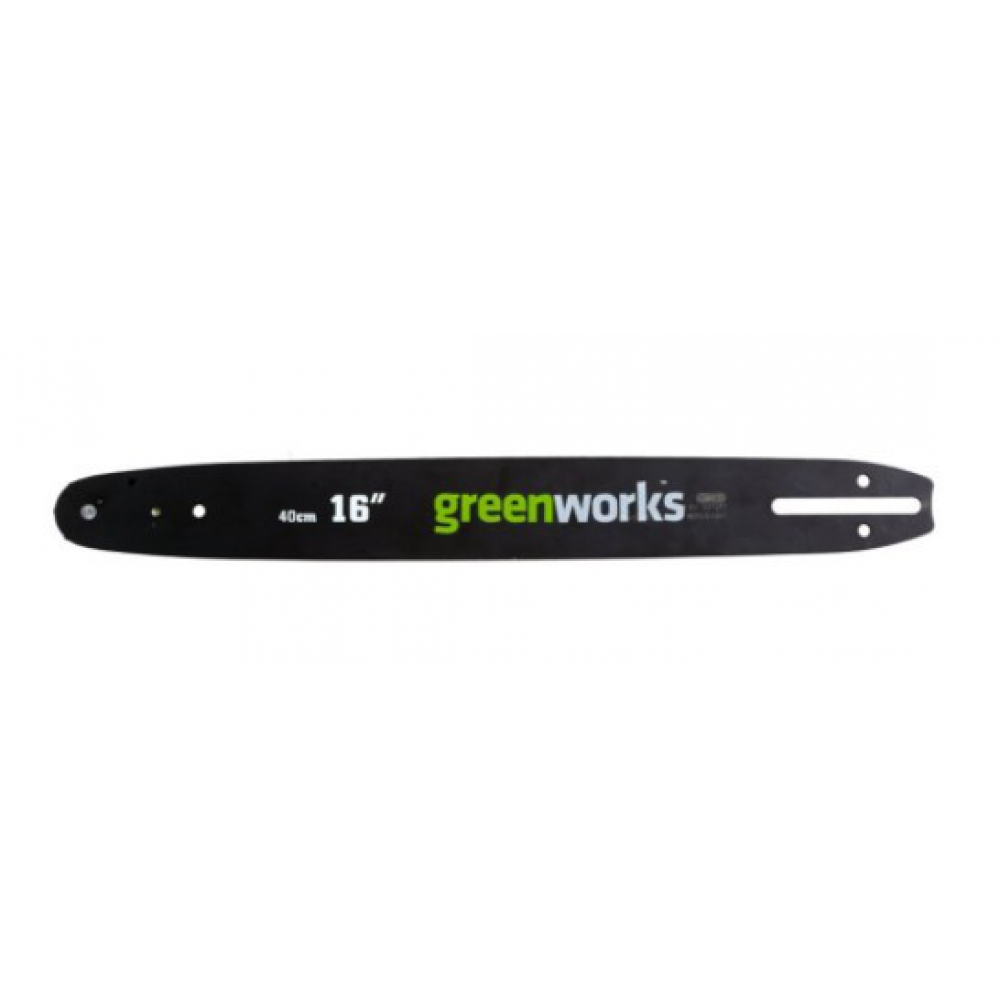 шина для электропилы greenworks 2947007 30 см Шина 40V GreenWorks