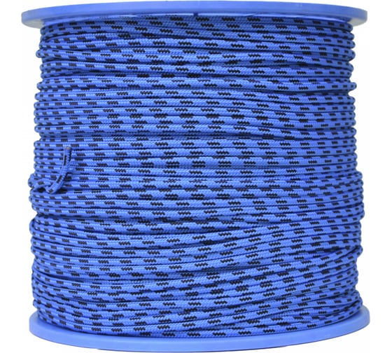 Изображение товара Вспомогательный шнур АзотХимФортис ПА, диаметр 5 мм, 16 прядей, кН5.9, катушка, 300 м 462559-300