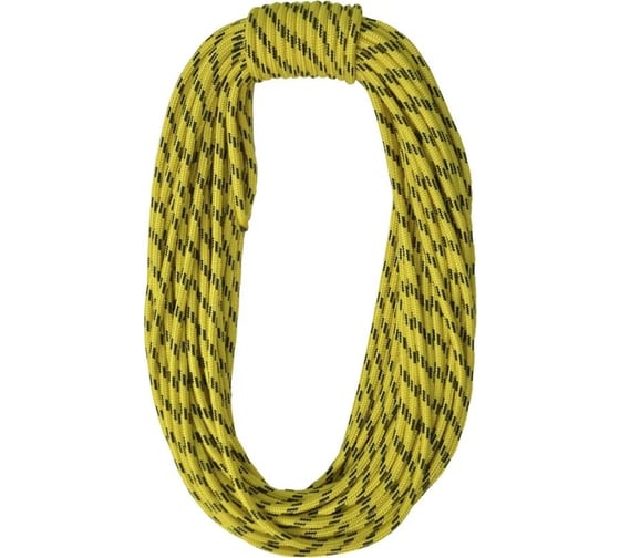 Изображение товара Вспомогательный шнур АзотХимФортис ПА, диаметр 6 мм, 24 пряди, кН9, катушка, 25 м 462569-25