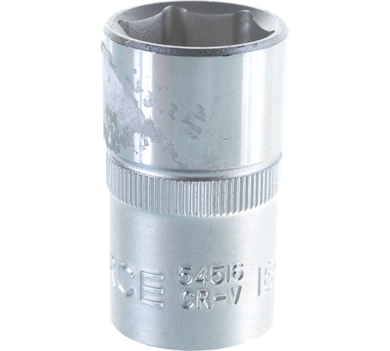 Изображение товара Головка 6-гранная (16 мм; 1/2'') FORCE 54516