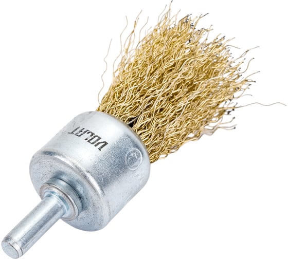 Изображение товара Щетка для дрели кисть гофра 25 мм ВОЛАТ 81070-25