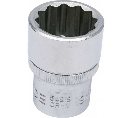 Изображение товара Головка 12-гранная (19 мм; 1/2'') FORCE 54919