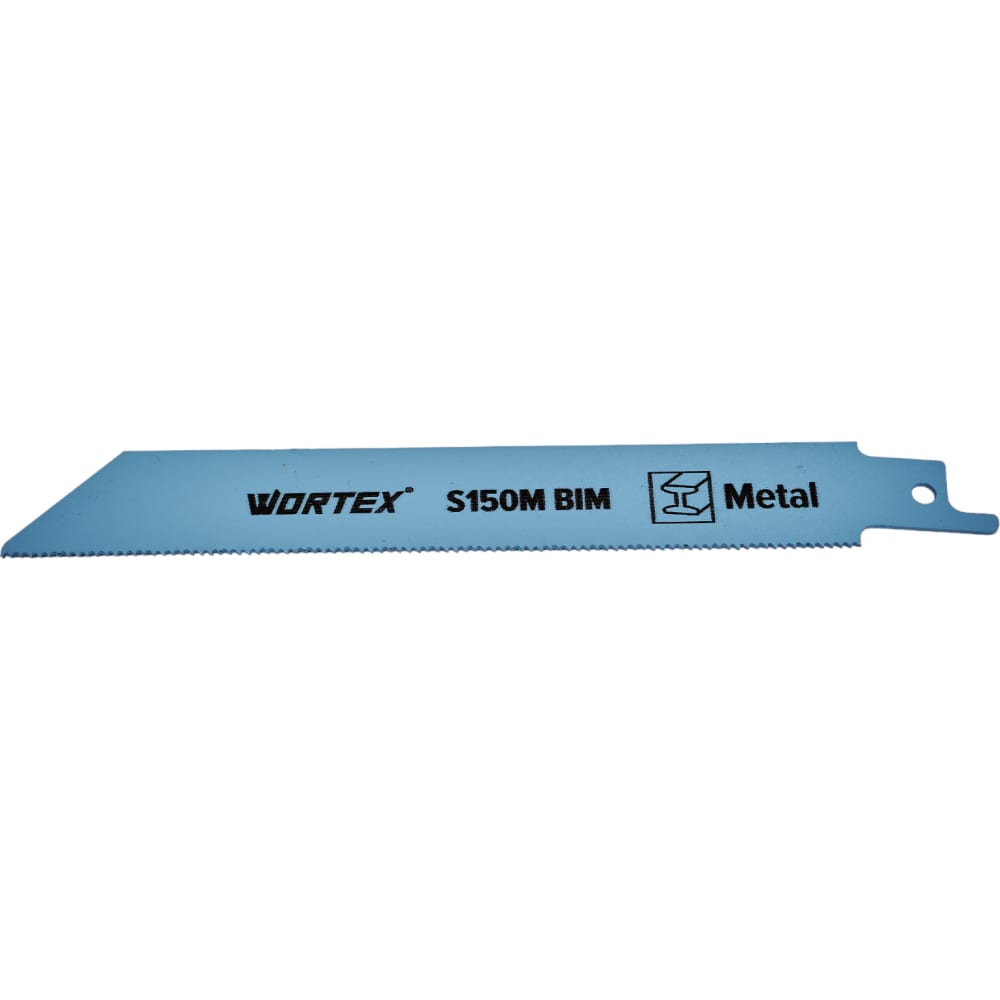 Полотно для сабельной пилы по металлу WORTEX набор полотен для сабельной пилы по дереву и металлу vertextools нп 150 200 300 3 шт