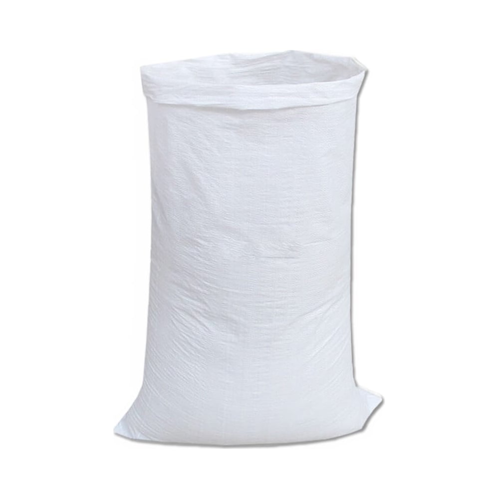 Белый полипропиленовый мешки ВОЛГА ПОЛИМЕР пакет майка волга полимер
