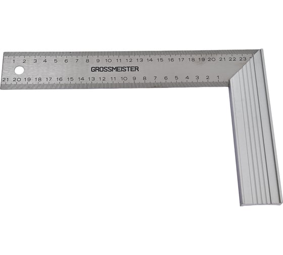 Изображение товара Столярный угольник GROSSMEISTER PRO 250 мм 009019001