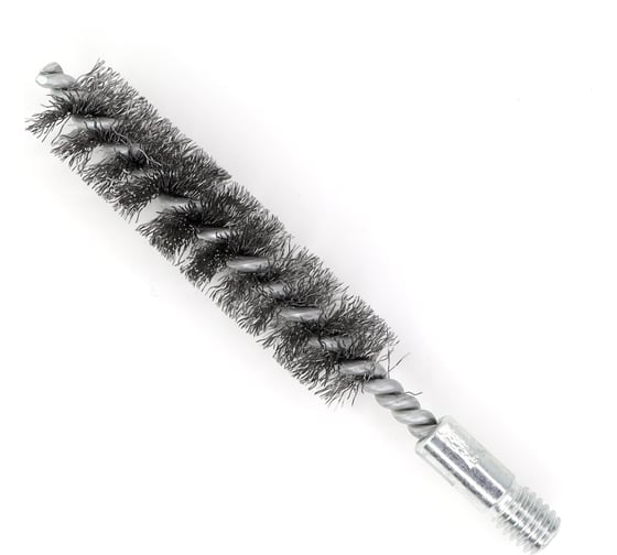 Изображение товара Ерш для очистки котлов, теплообменников, дымоходов OSBORN д25x100x160 сталь 0.30, посадка 1/2" резьба bsw 808.125-0002