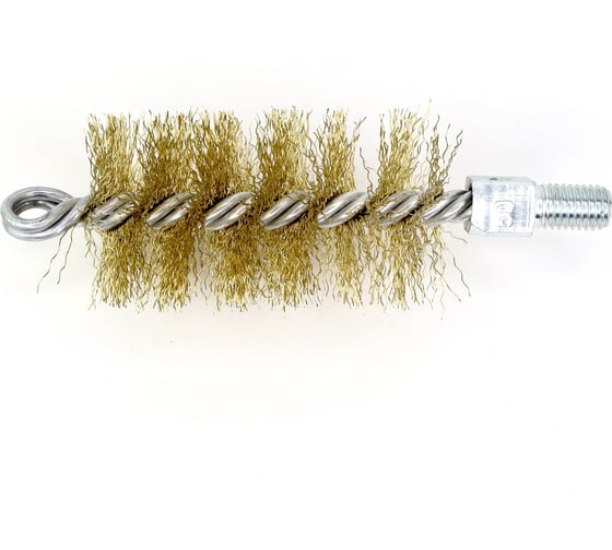 Изображение товара Ерш для очистки котлов, теплообменников, дымоходов SIT д50x95x160 латунированная сталь, 0.30, посадка М12 резьба 1956