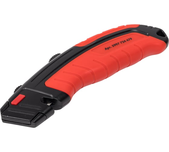 Изображение товара Нож MTE с 4 запасными сменными трапециевидными лезвиями 5997724479