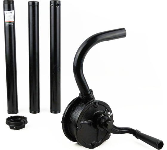 Изображение товара Бочковой ручной роторный насос перекачки топлива БелАК "Гефест" БАК.00110