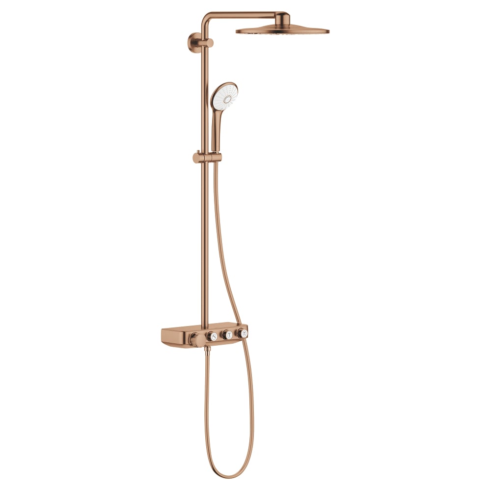 Душевая система GROHE Euphoria SmartControl 310 DUO с термостатом, теплый закат матовый 26507DL0