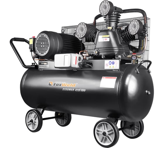 Изображение товара Ременной компрессор Foxweld AEROMAX 420/100 5074