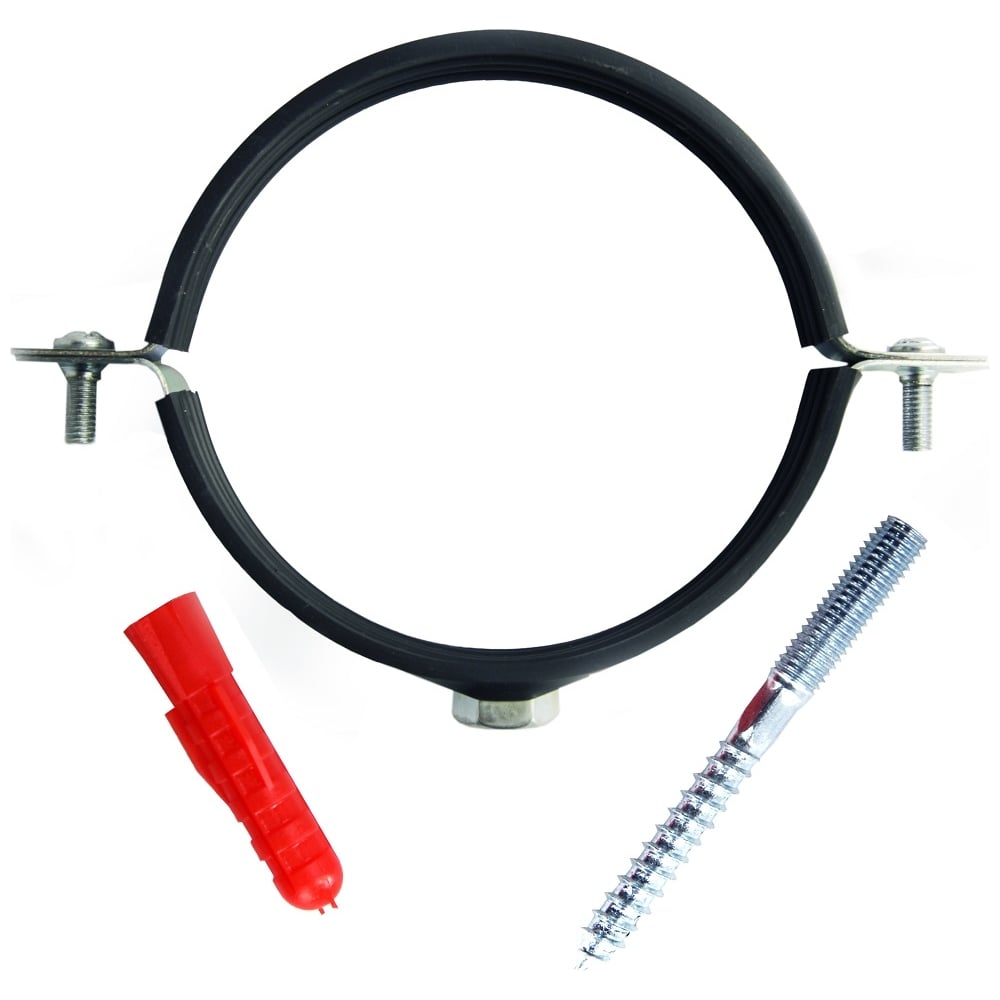 Изображение товара Сантехнический хомут MasterProf м10 с шурупом для труб 159-166 мм