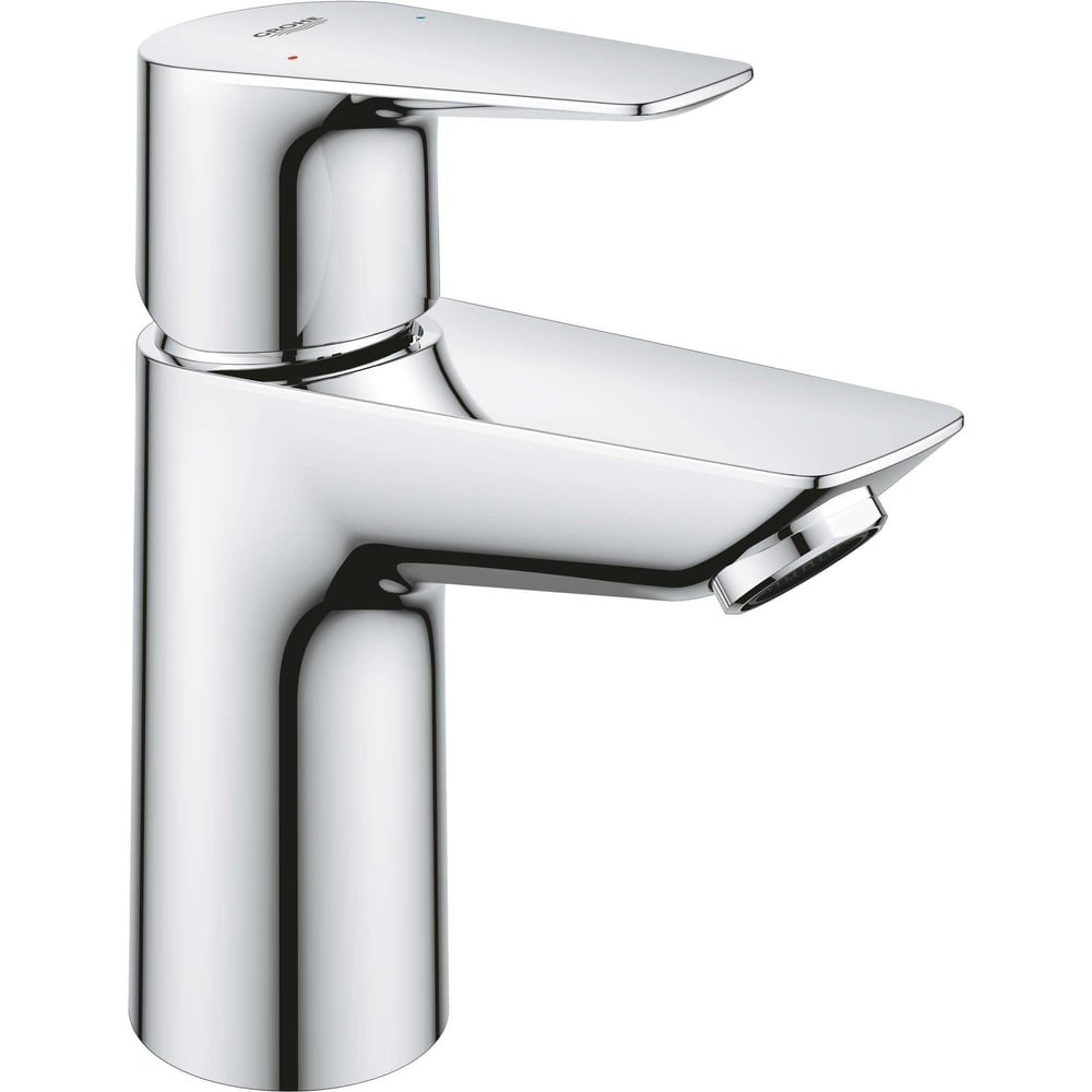 Изображение товара Смеситель для раковины Grohe BauEdge с ограничителем температуры и нажимным донным клапаном, размер S, хром 23895001 Изображение товара Смеситель для раковины Grohe BauEdge с ограничителем температуры и нажимным донным клапаном, размер S, хром 23895001