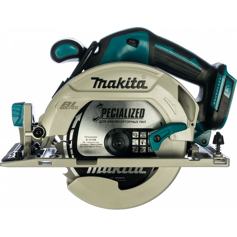 фото Аккумуляторная дисковая пила makita dhs680z