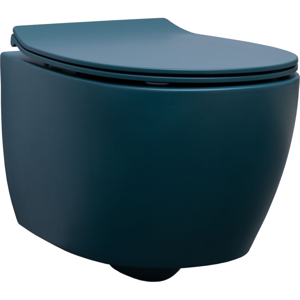 Изображение товара Подвесной унитаз ALLEN BRAU FANTASY rimless без сиденья 510x363 мм темно-зеленый