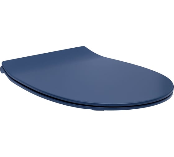 Изображение товара Сиденье для унитаза ALLEN BRAU 4.11005.ID FANTASY Smartfix, Soft-Close, дюропласт, индиго 311889 00311889