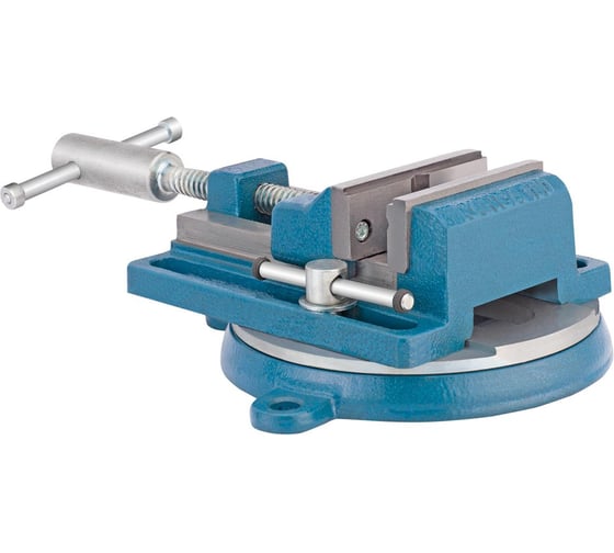 Изображение товара Тиски KANCA слесарные 100 мм, сверлильные поворотные 60220040100