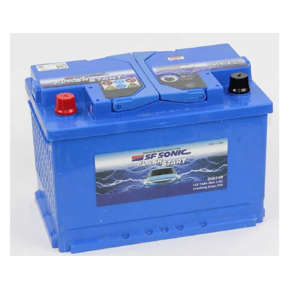 Изображение товара Аккумулятор SF Sonic 6ст-74.1 FS-DIN74R 12В 74Ач автомобильный аккумулятор