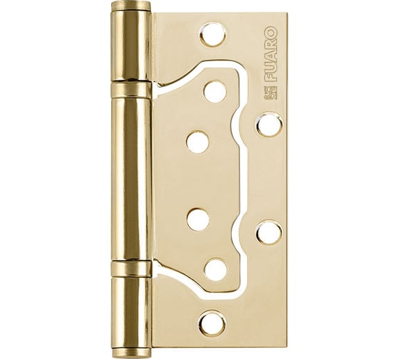 Изображение товара Универсальная петля без врезки FUARO IN4500W-BL PB (500-2BB/BL 100x2,5) латунь, блистер 31051