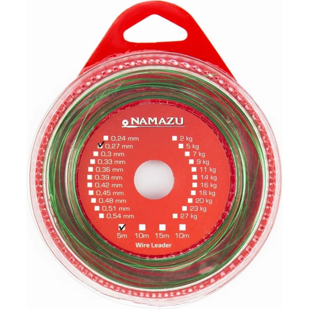 Поводковый материал Namazu спиннинг штекерный namazu yo zu тест 5 25 г длина 2 1 м