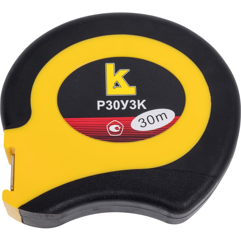 Изображение товара Рулетка 30 м Калиброн Р30УЗК профессиональная для точных измерений
