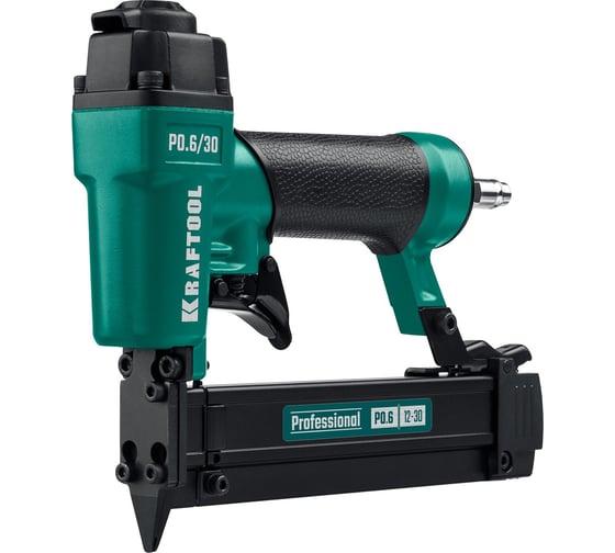Изображение товара Пневматический нейлер KRAFTOOL шпильки тип P0.6, 12-30 мм 31963