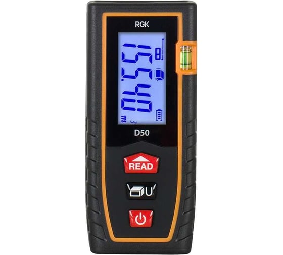 Изображение товара Лазерный дальномер RGK d50 с поверкой 755634