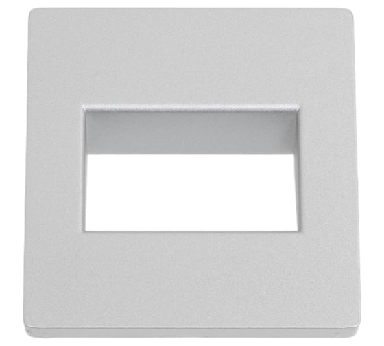 Изображение товара Накладка для двойной розетки WERKEL еthernet rj-45 серебряный матовый a063624