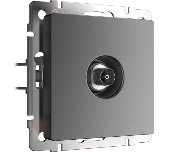 Изображение товара Тв-розетка WERKEL оконечная графит матовый a063109