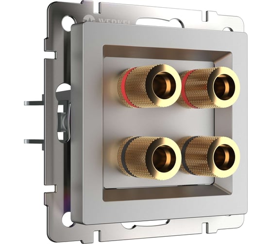 Изображение товара Акустическая розетка WERKEL серебряный a051507