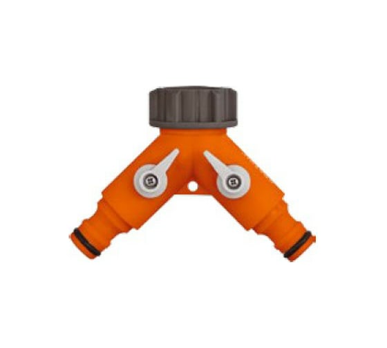 Изображение товара Распределитель пластиковый 2-х канальный (G 3/4") Кратон 5 01 04 057