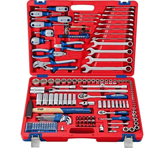 Изображение товара Универсальный набор инструментов МАСТАК 155 предметов 01-155C