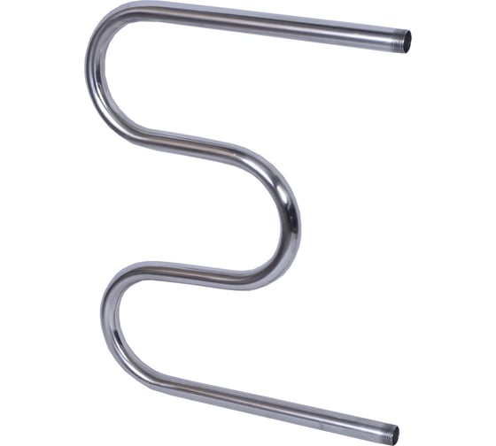 Изображение товара Водяной М-образный полотенцесушитель ТЕРА 600х500 наружная резьба 1 ПСВ-05-09