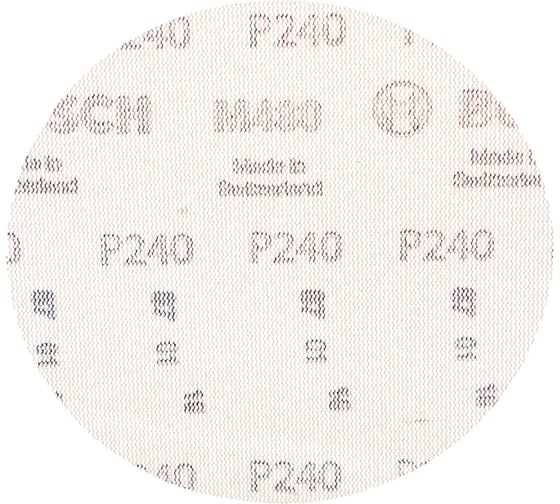 Изображение товара Круг шлифовальный на сетчатой основе (5 шт; 125 мм; G240) Bosch 2608621150