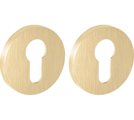 Изображение товара Накладка на цилиндр FUARO ET.R.SLR52 SSG-39 сатинированное золото 46873