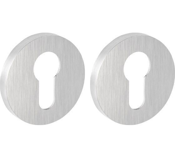 Изображение товара Накладка на цилиндр FUARO ET.R.SLR52 SSC-16 сатинированный хром 46879