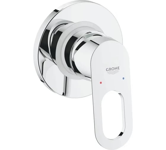 Изображение товара Смеситель для душа Grohe BauLoop (внешняя и встраиваемая части), хром 29042000