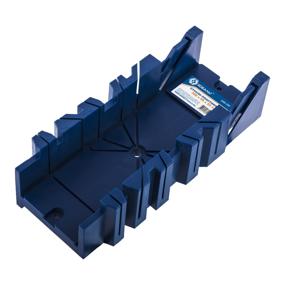 Изображение товара Пластиковое стусло КОБАЛЬТ 246-197 для дерева и пластика с наклоном